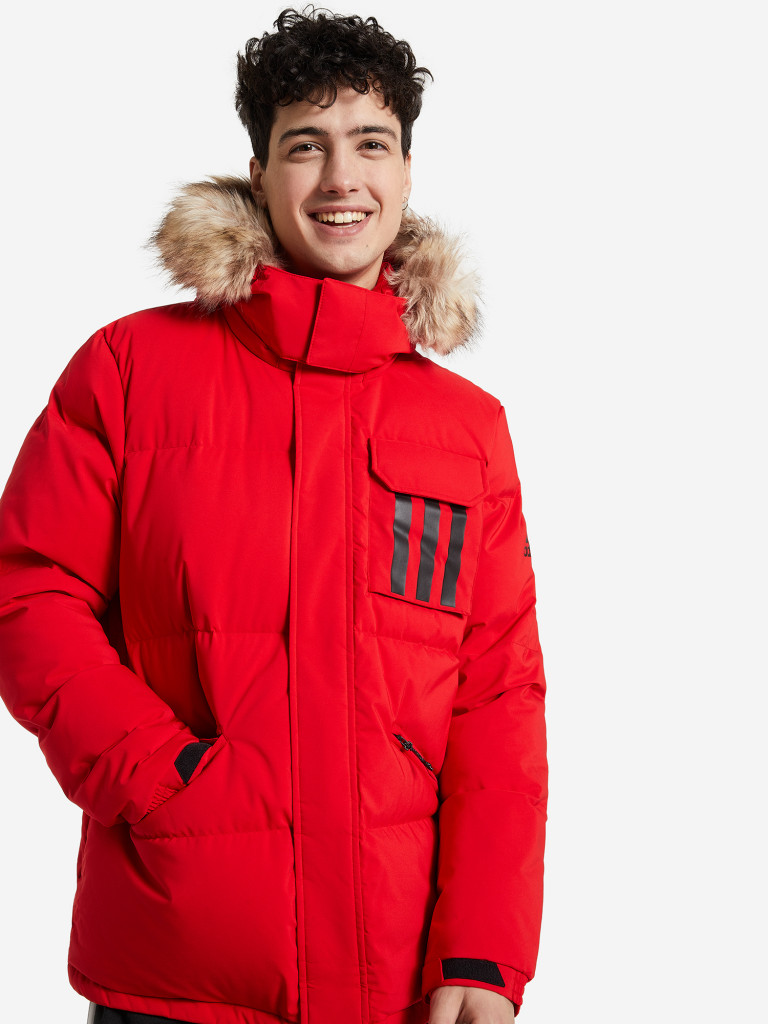 Пуховик мужской оверсайз adidas 3-Stripes Puffa