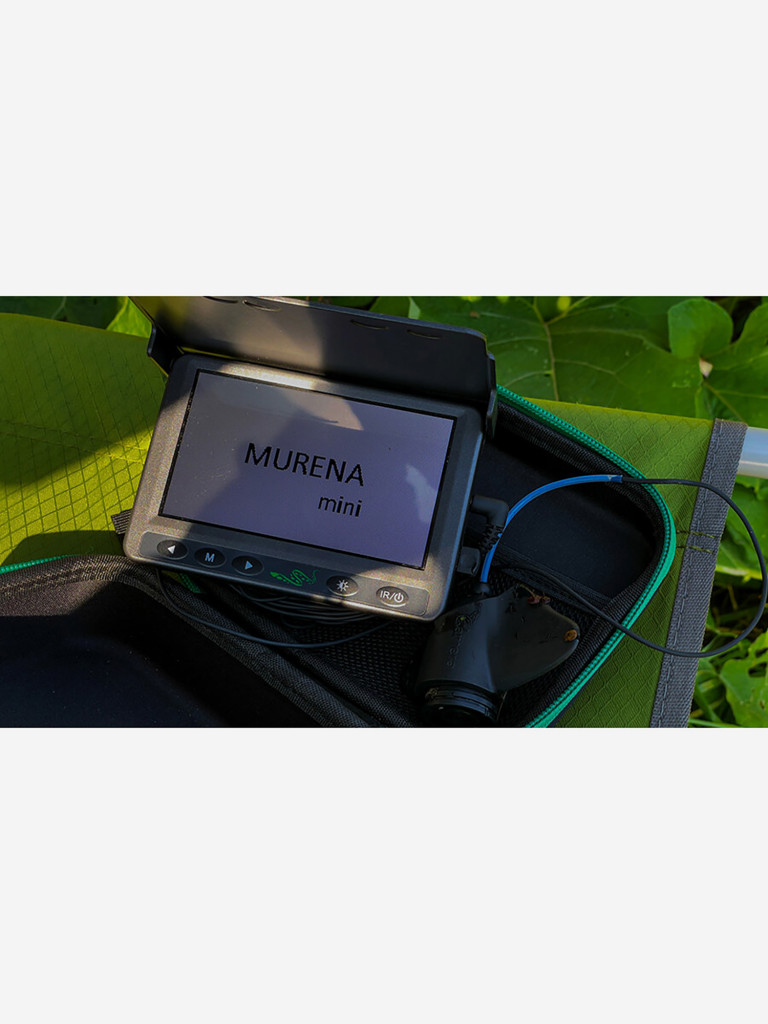 Подводная видеокамера MURENA Mini (Мурена Мини) V.2 с белой и ИК подсветкой, для зимней и летней рыбалки с кабелем 20м