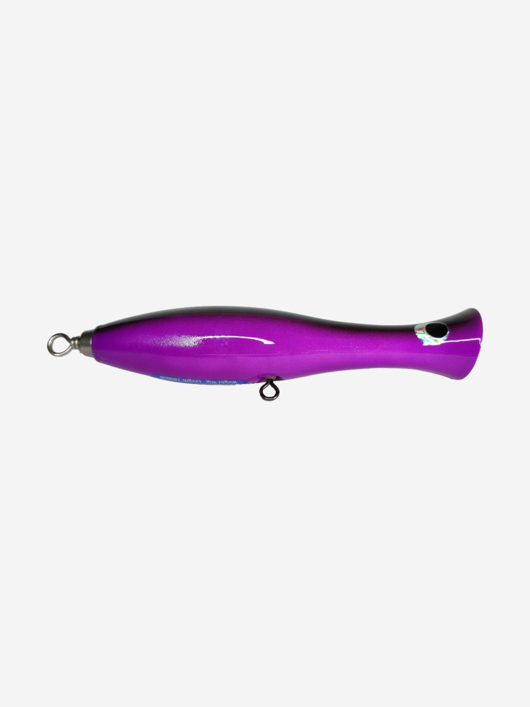Поппер Blue Marlin GT14 Purple 180 мм 90 гр для ловли хищника.