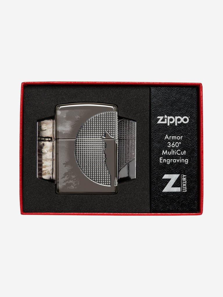 Зажигалка бензиновая ZIPPO 49353 Armor Wolf
