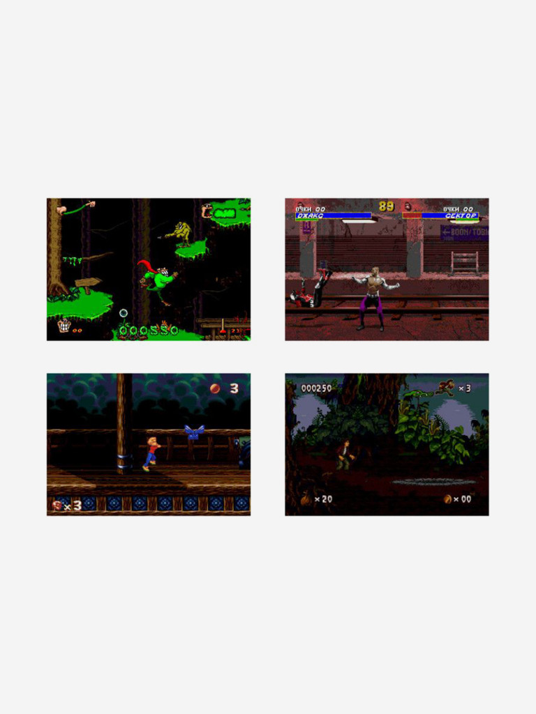 Картридж игровой DVTech 7 игр (на русском) 16bit