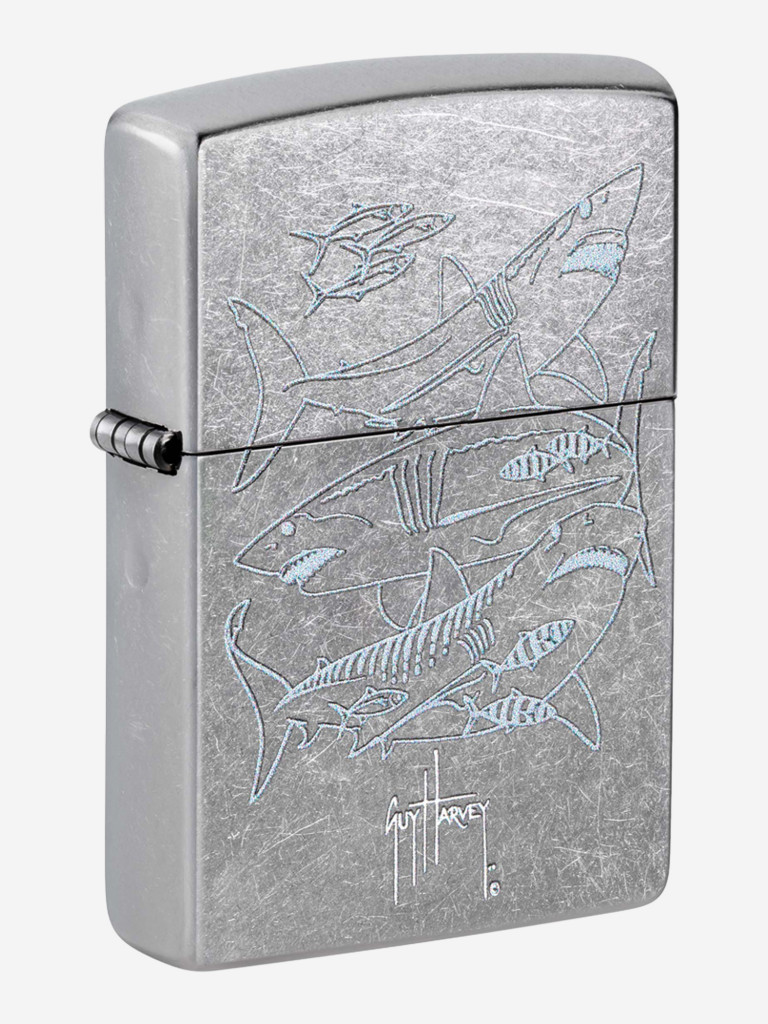 Зажигалка Zippo Guy Harvey Street Chrome
