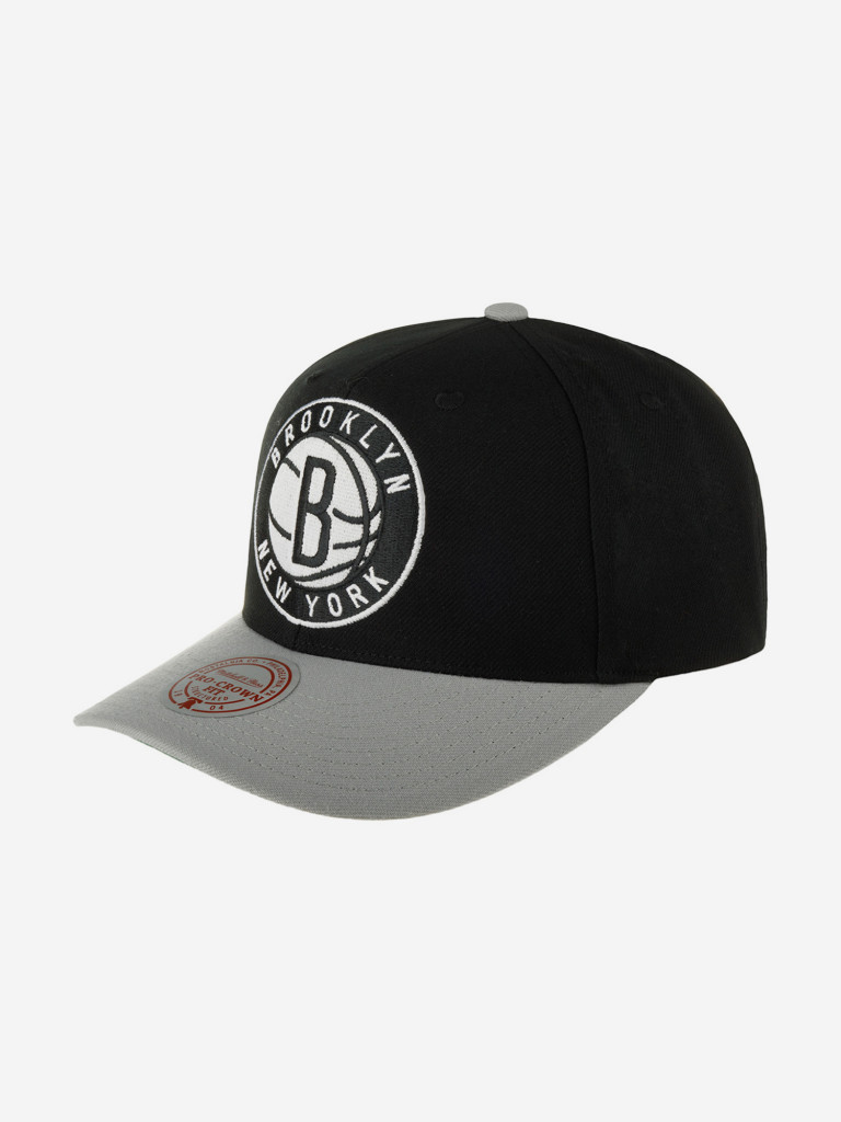Бейсболка MITCHELL NESS 6HSSSH21399-BNEBKGY Brooklyn Nets NBA (черный)