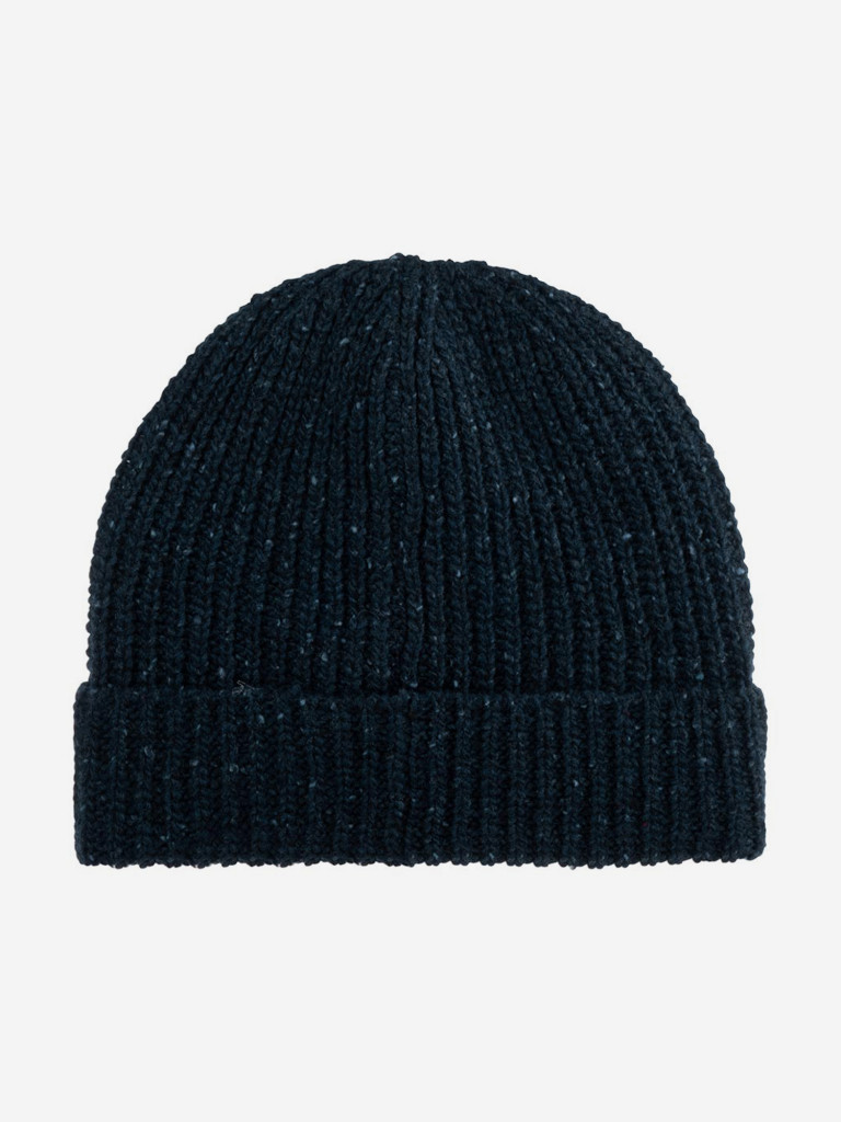 Шапка с козырьком STETSON 8599361 BEANIE WOOL (синий)