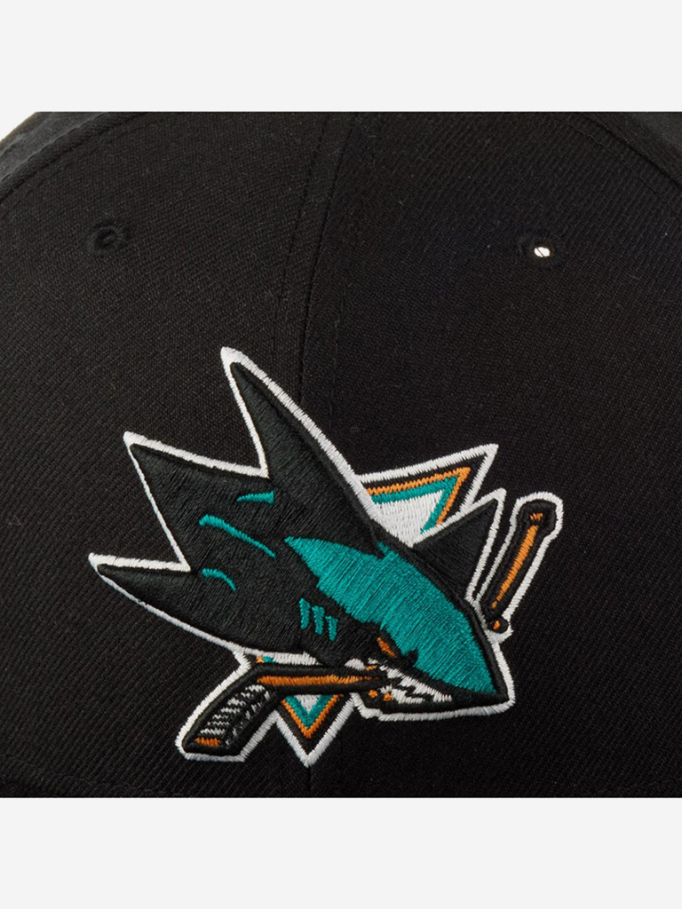 Бейсболка с прямым козырьком 47 BRAND H-NSHOT22WBP San Jose Sharks NHL
