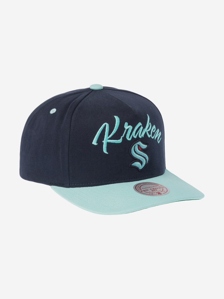 Бейсболка MITCHELL NESS HP9354-SKRNAVY Seattle Kraken NHL
