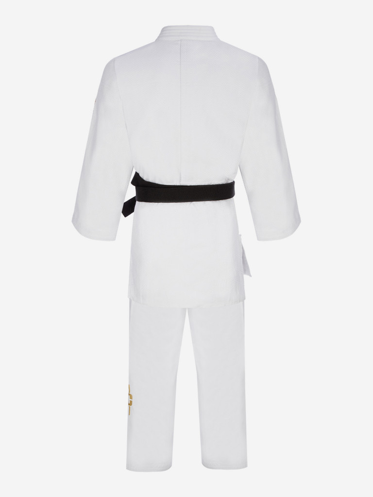 Кимоно для дзюдо подростковое Clinch Judo Gold FDR белое