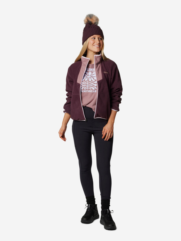 Джемпер флисовый женский Columbia Sequoia Grove Full Zip Fleece