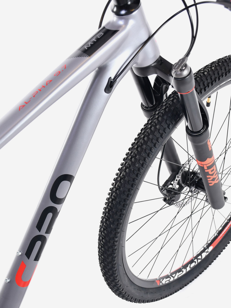 Велосипед CAPRIOLO MTB AL PHA 9.7 (1 X 12), рама алюминий 17'', колёса 29'' (серый)