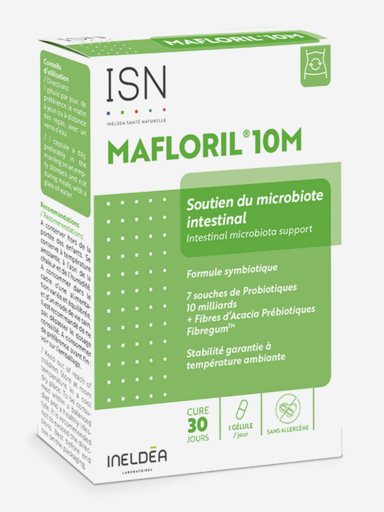 ISN INELDEA MAFLORIL 10M / Мафлорил 10М (капсулы массой 500 мг), 30 капсул