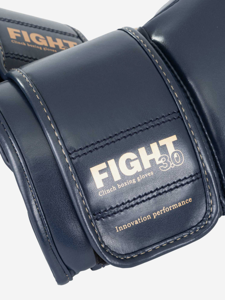Перчатки боксерские Clinch Fight 3.0 темно-синие