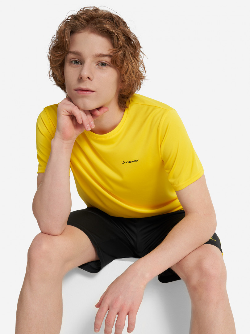 Футболка для мальчиков Demix Желтый 599₽