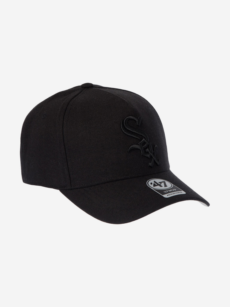 Бейсболка 47 BRAND B-MPDTP06WBP-BKBK Chicago White Sox MLB (черный)
