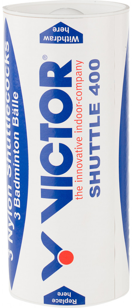 Набор воланов для бадминтона Victor Nylon Shuttle 400