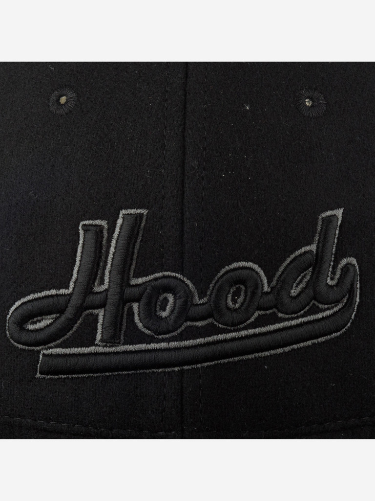 Бейсболка с прямым козырьком HOOD 100-MWL045-HD001-BK Hood 3D X (черный)