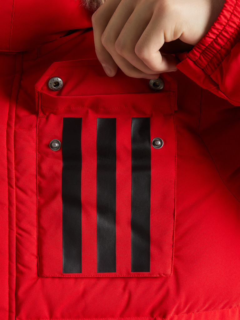 Пуховик мужской оверсайз adidas 3-Stripes Puffa