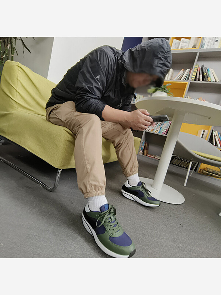 Кроссовки MBT SANDO Low-Top Outdoor Green