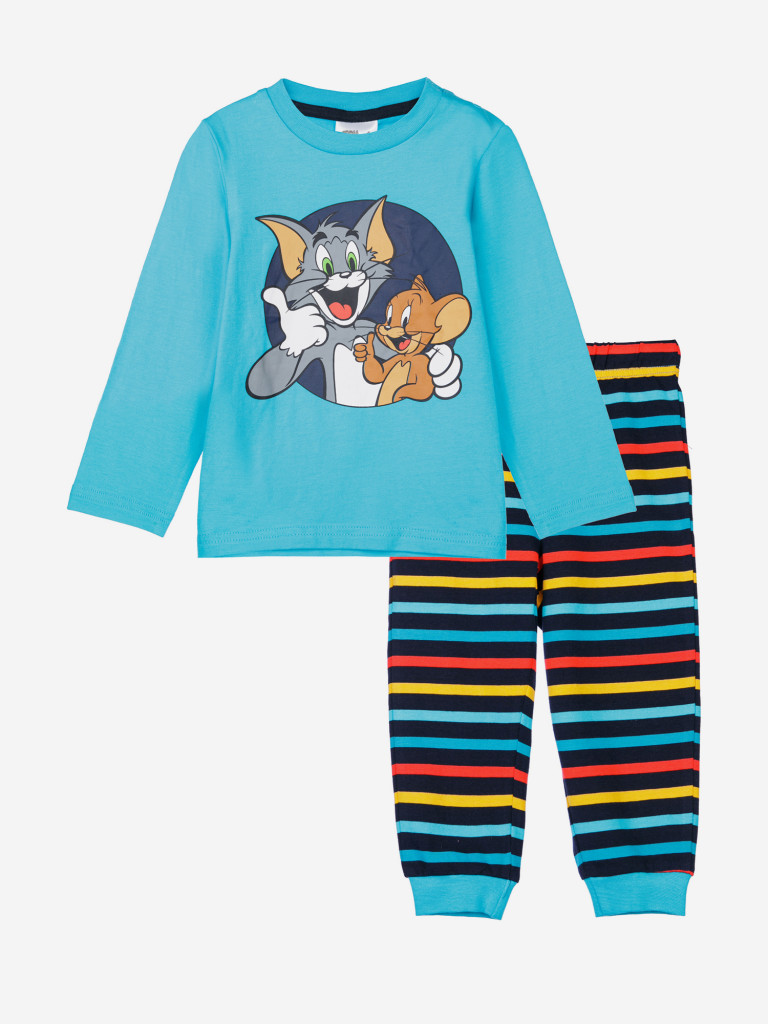 Комплект для мальчика: лонгслив, брюки PlayToday