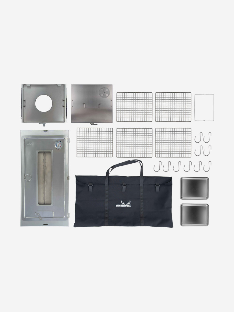 Походная коптильня складная Winnerwell Fastfold Smoker Large, нерж. ст. AISI 304