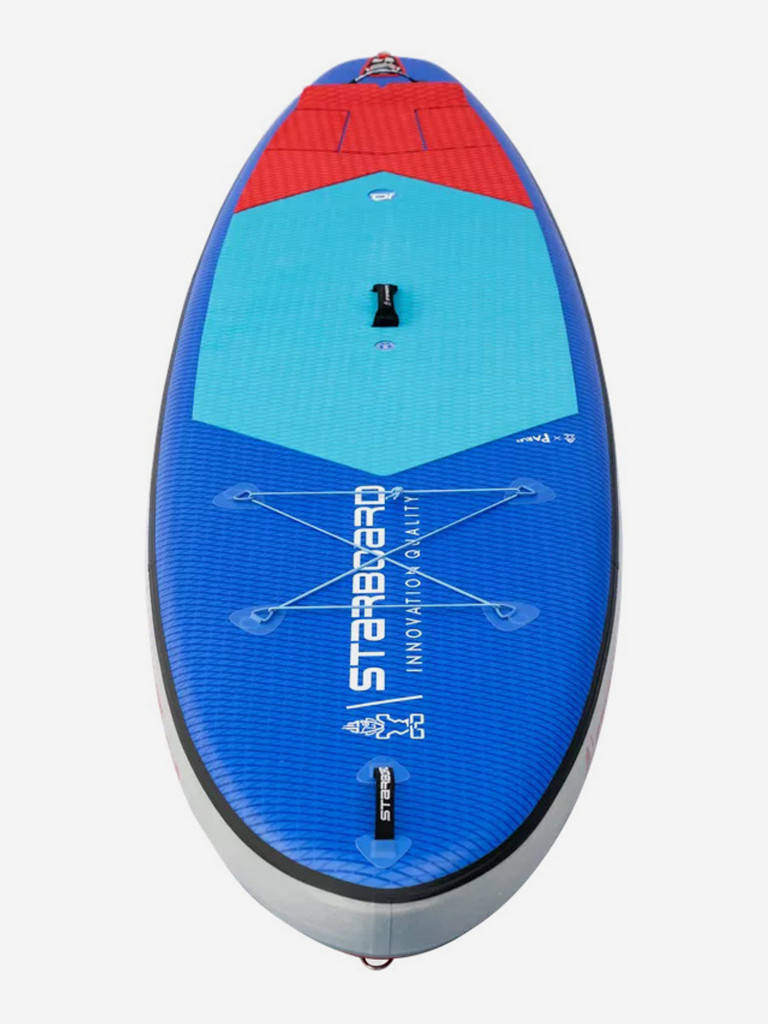 Сапборд надувной двухслойный Starboard iGO Club Deluxe Dc 10.8х33х6 S24, 325x84x15 см