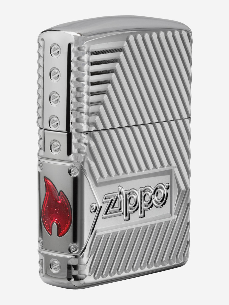 Зажигалка бензиновая ZIPPO 29672 Armor Bolts