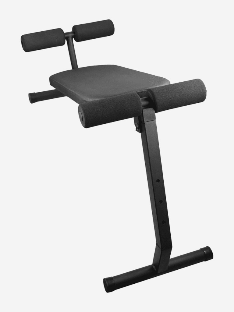 Скамья 2в1 Sportlim Пресс + Гиперэкстензия Черная