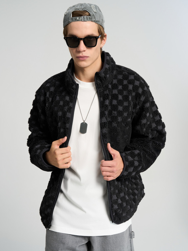 Куртка из шерпы мужская Vans Nights High Pile Jacket