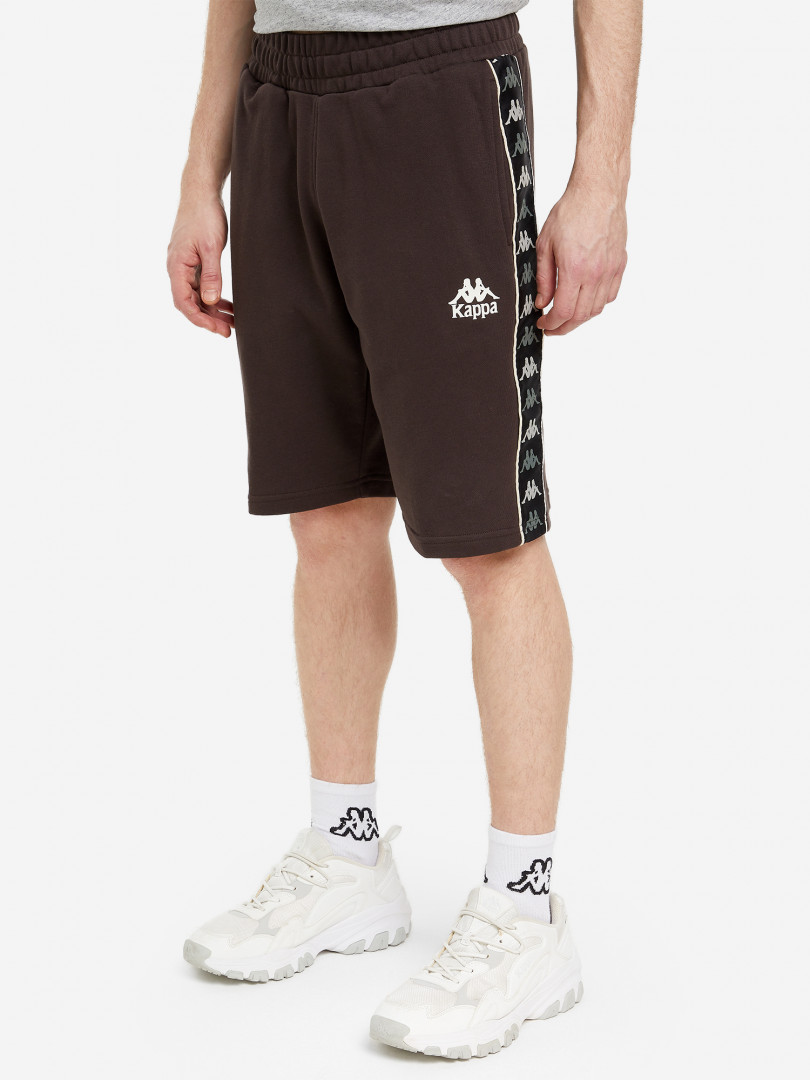 фото Шорты мужские kappa, коричневый