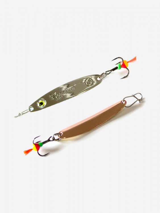 Блесна для рыбалки ECOPRO Судачья с глазом, 50мм, 6г,S/C зимняя на судака, щуку, окуня, вертикальная