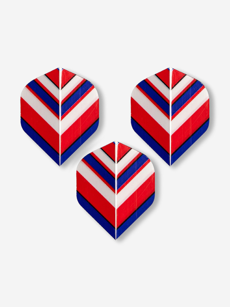 Оперения для дротиков для дартса Stinger, 3шт., материал PET, форма классическая