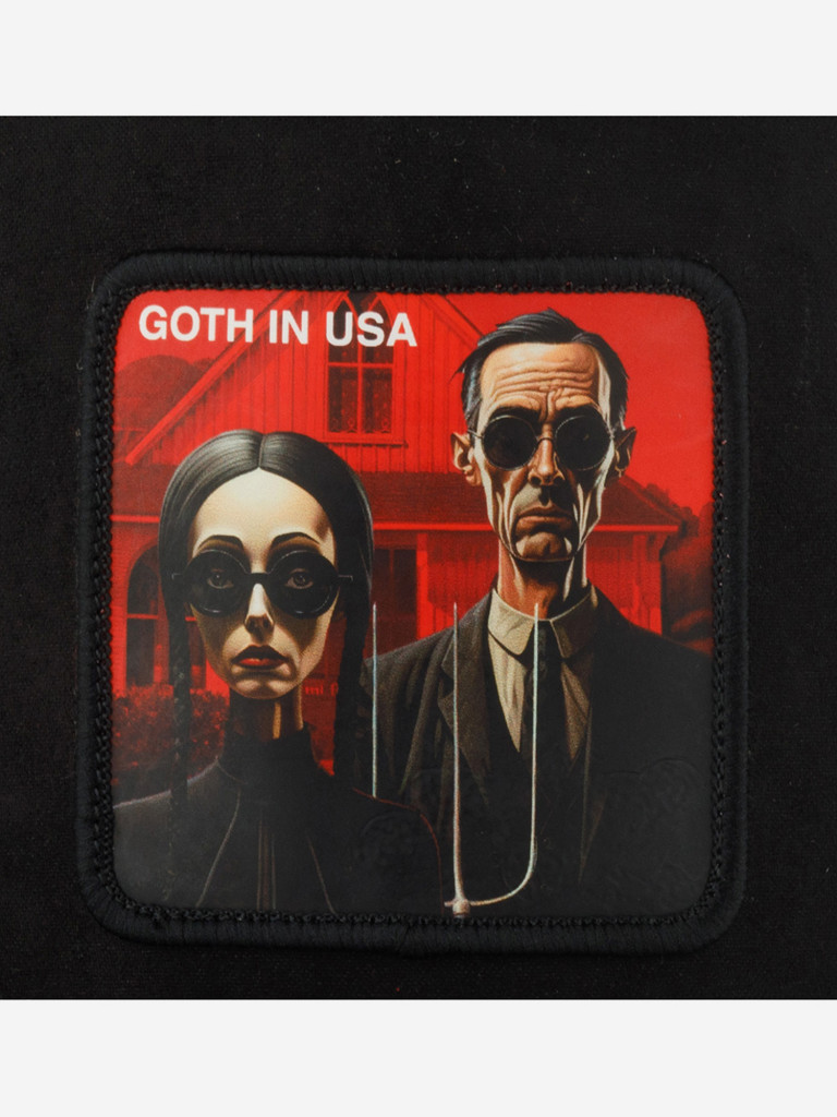 Бейсболка с сеточкой CAPSLAB CL/ART/1/PCT/GOTH Premium Goth in USA