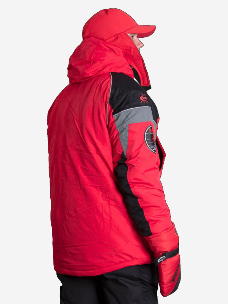 Куртка мужская зимняя Alaskan DAKOTA красная для рыбалки и охоты