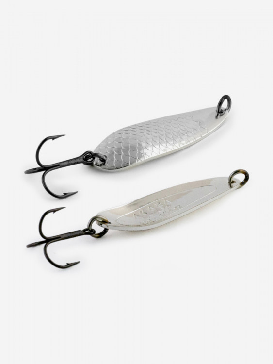 Блесна колеблющаяся Akara Action Series Laxa 70 24 гр. 6/7 oz. Sil