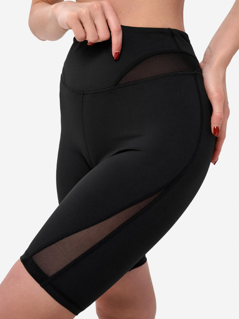 Велосипедки женские Bona Fide: Insolence Shorts "Black"