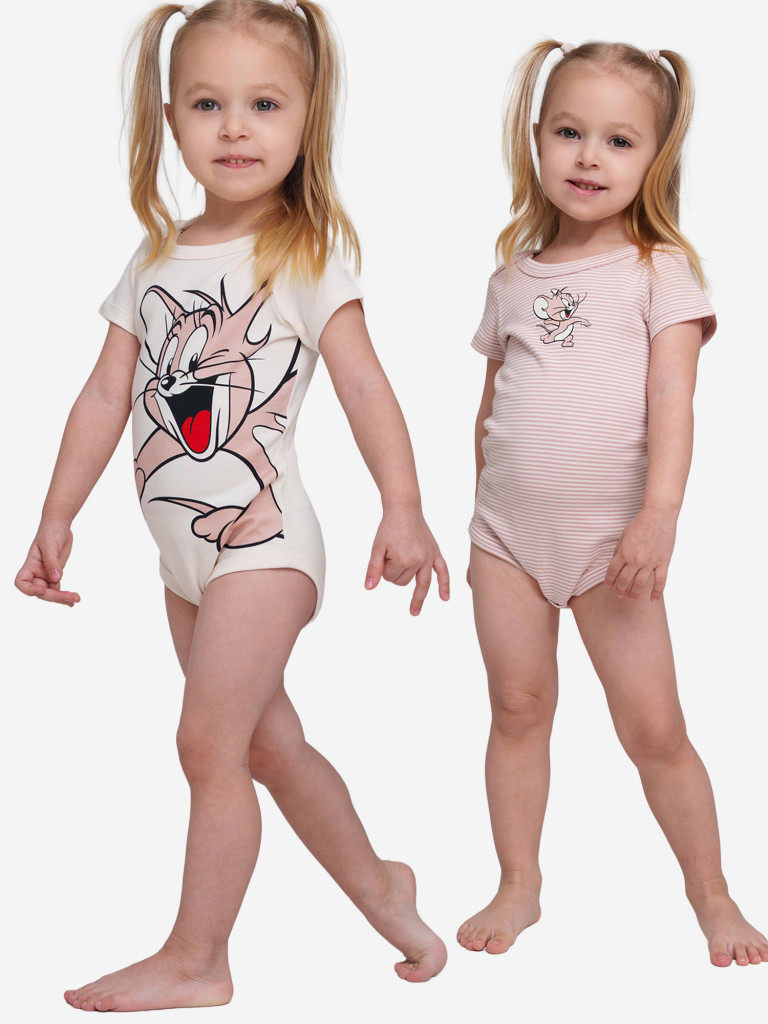 Боди для девочек, 2 шт PlayToday