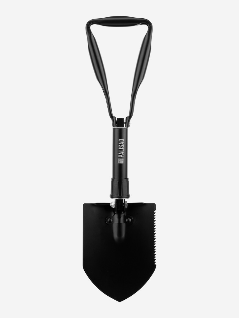 Лопата походная, 150х200х253-620 мм, цельнометаллическая, складная в чехле, Palisad