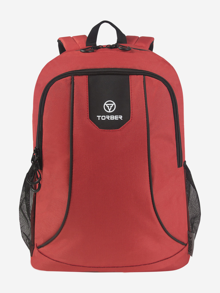Рюкзак TORBER ROCKIT с отделением для ноутбука 15,6", красный, полиэстер 600D, 46 х 30 x 13 см