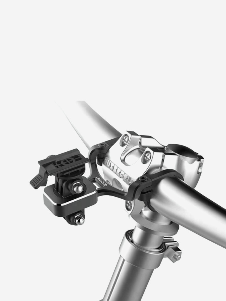 Многофункциональное крепление на руль GACIRON H09, для велофонарей, цвет черный