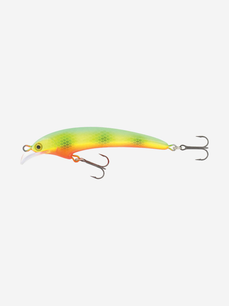 Воблер для рыбалки Kuusamo Santeri 90mm 9г цв. BL/GR/FYe/FR