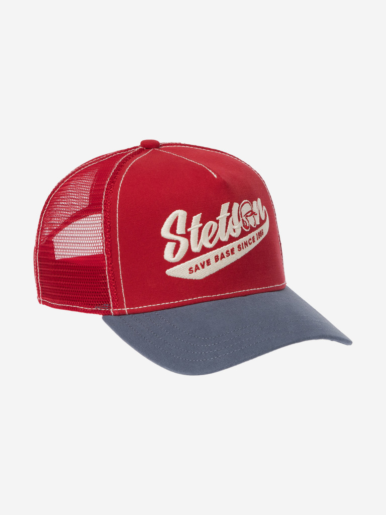 Бейсболка с сеточкой STETSON 7741181 TRUCKER CAP BASEBALL MATCH