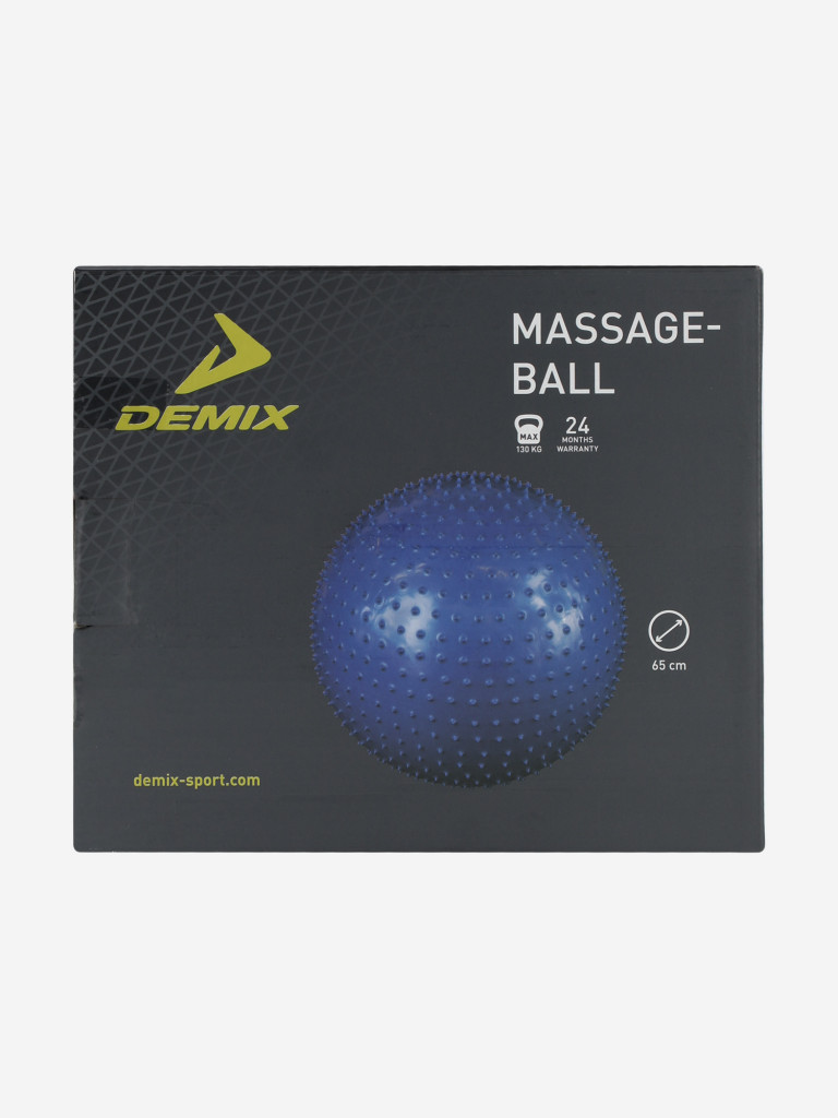 Мяч массажный с насосом Demix, 65 см