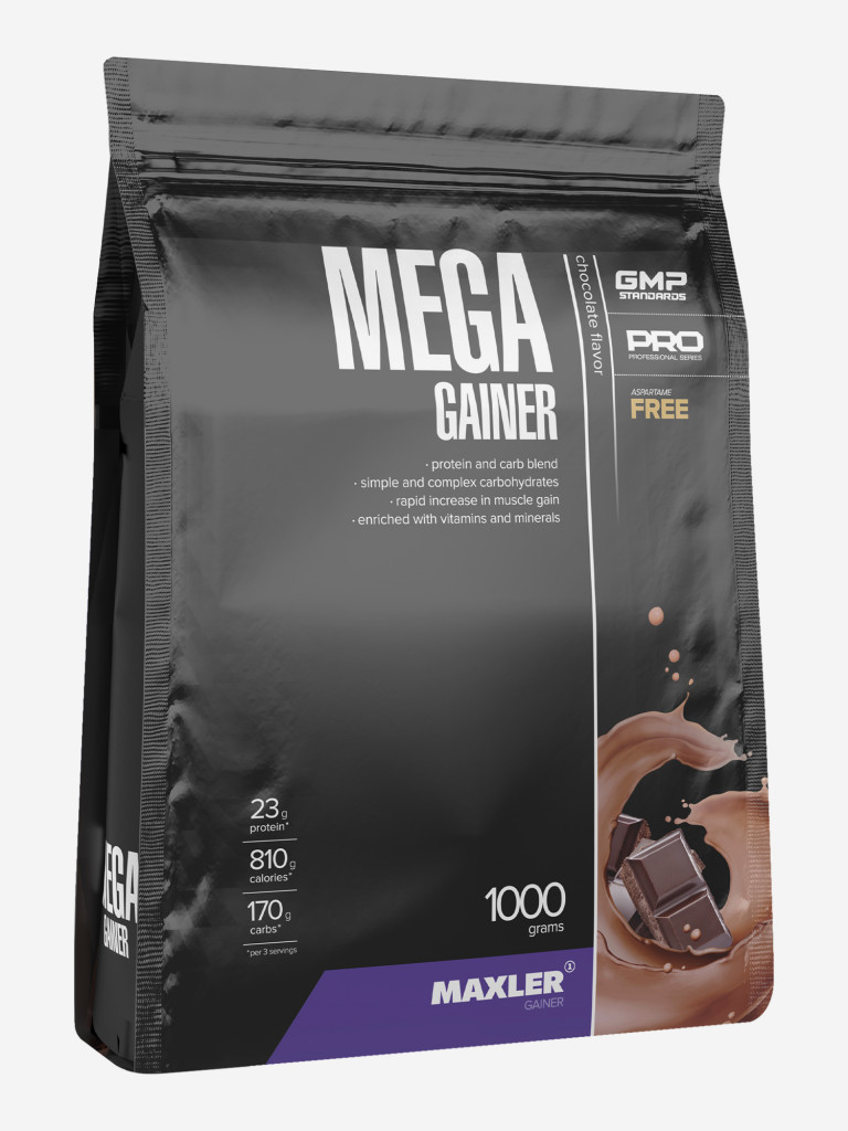 Гейнер для набора массы Maxler Mega Gainer, 1 кг - Шоколад