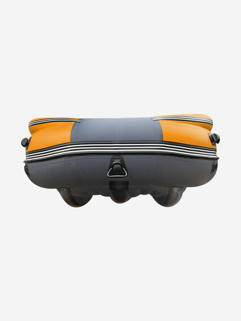 Лодка Reef Skat Triton (Риф Скат Тритон) 400 NDFi с интегрированным фальшбортом, серо-оранжевая