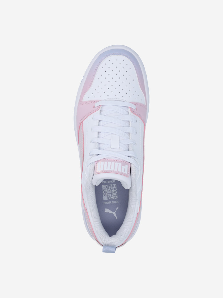Кеды для девочек PUMA Rebound V6 Lo Blurry Dreams Jr