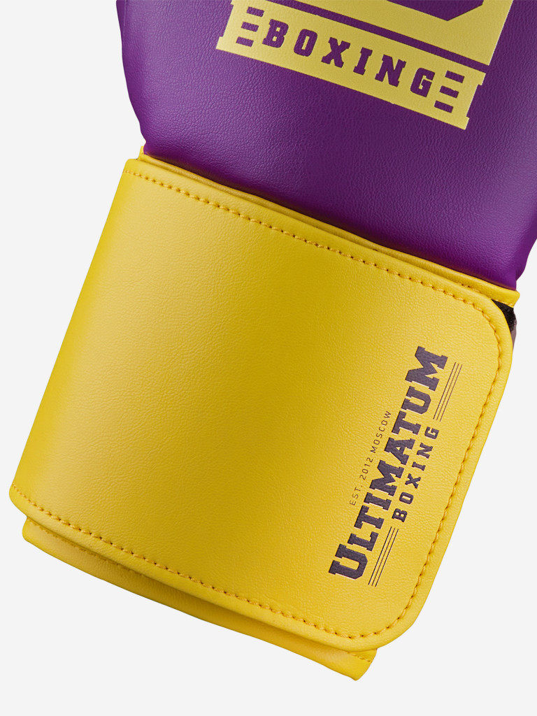 Тренировочные перчатки на липучке Ultimatumboxing Gen7Evo-Htn Lakers