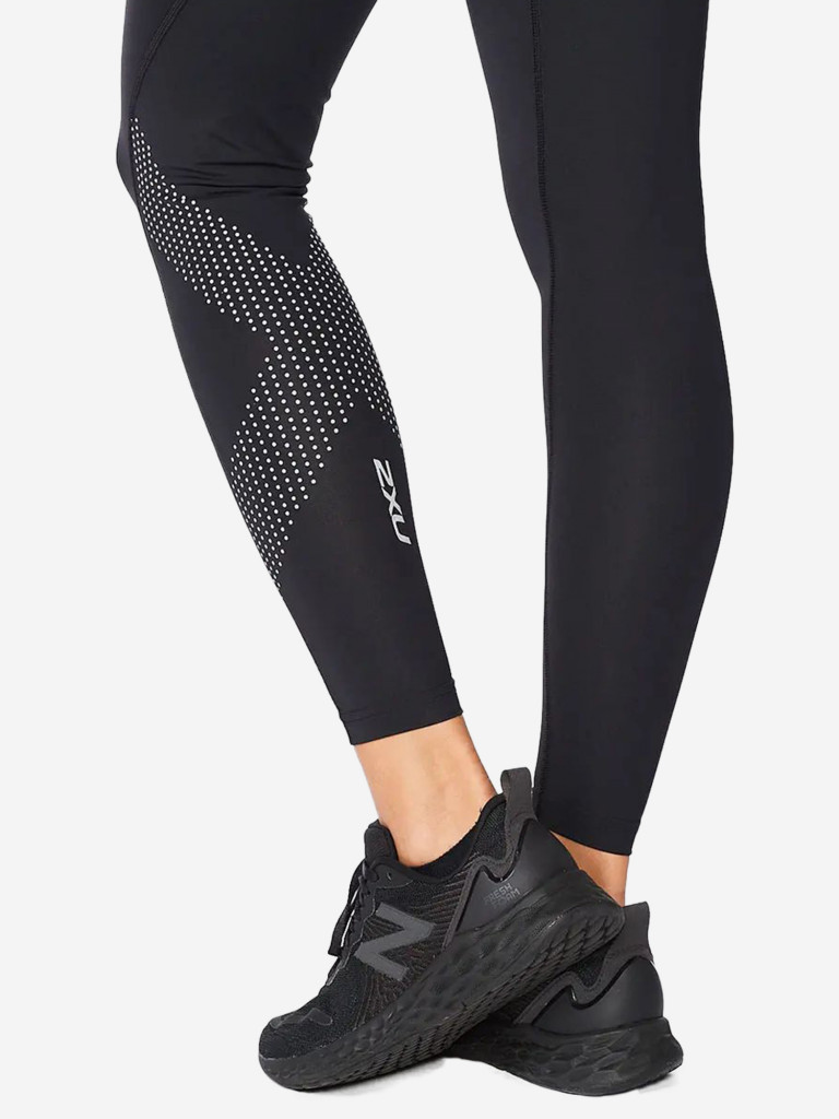 Компрессионные тайтсы 2XU Motion Mid-Rise Compression Tights Black