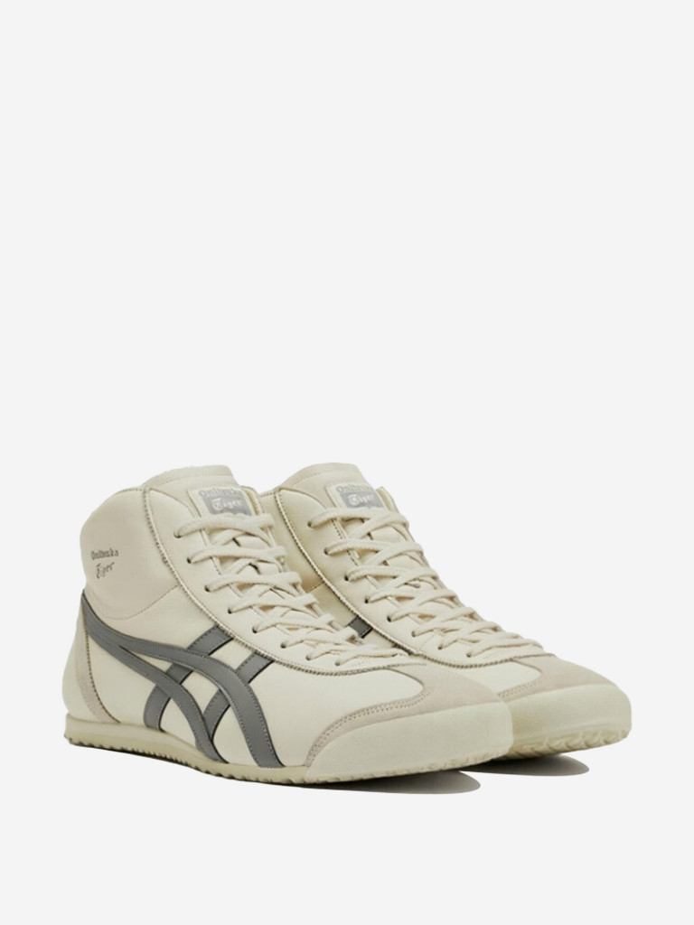 Кроссовки Onitsuka Tiger Mexico 66 Mid Runner White Grey
