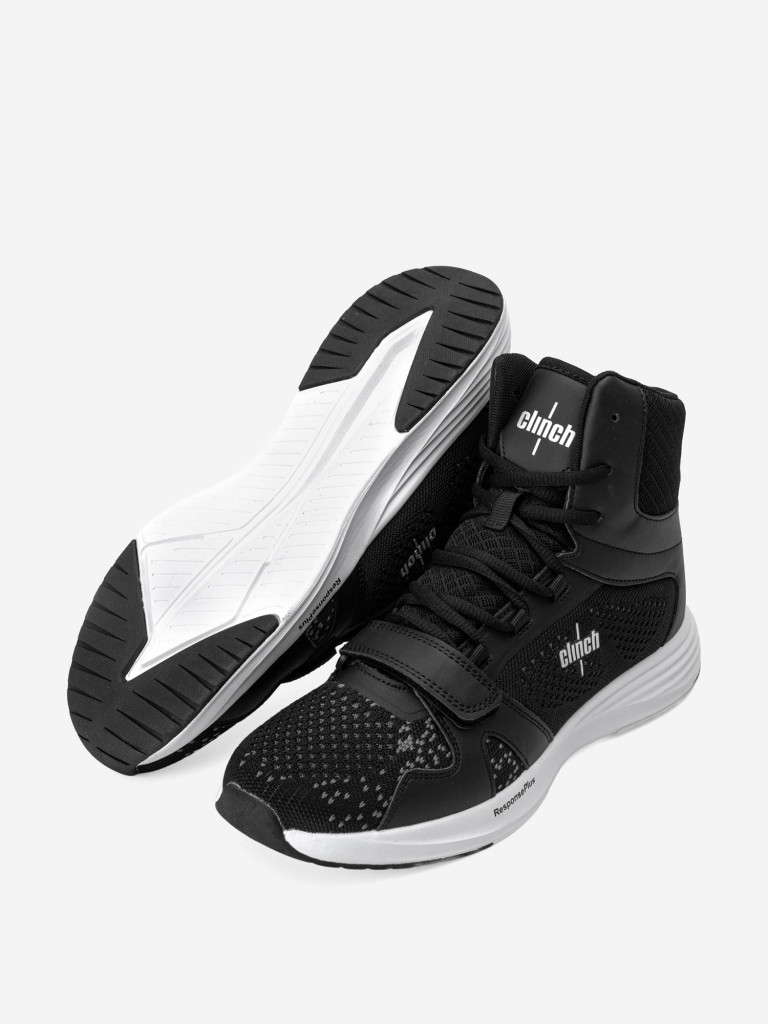 Боксерки Clinch Training черно-белые
