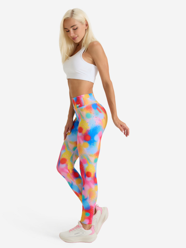 Легинсы женские спортивные BARKA, лосины для спорта, тайтсы