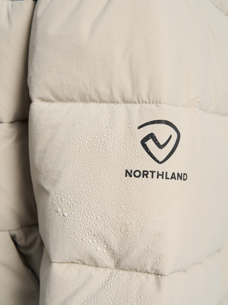 Пуховик со светоотражателями женский Northland